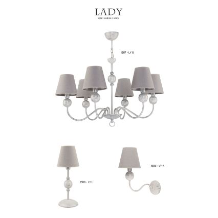 Jupiter 1589 - LY L BI - Laualamp LADY E14/40W