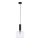Jupiter 1855 - VA1 - Lühter VANES 1xE27/60W/230V läikiv kroom/must