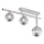 Jupiter 1901 - Pinnapealne lühter NEPTUN 3xG9/14W/230V mati kroom/suitsuhall