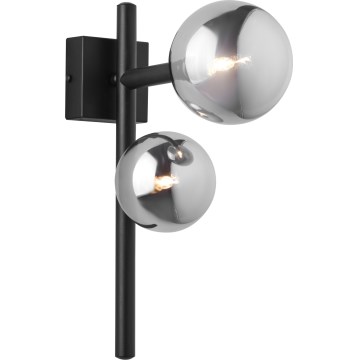 Jupiter 1909 - Seinavalgusti NEPTUN 2xG9/14W/230V must/suitsuhall