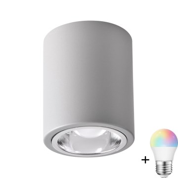 JUPITER 1xE27/6,5W/230V LED RGBW dimmeritav valgusti Wi-Fi, 2700-6500K, pr. 9,8 cm hall