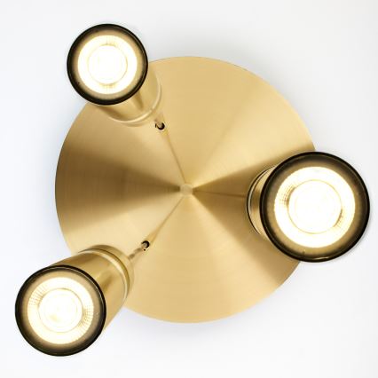 Jupiter 2019 - Lühter ALAS 3xGU10/10W/230V kuldne