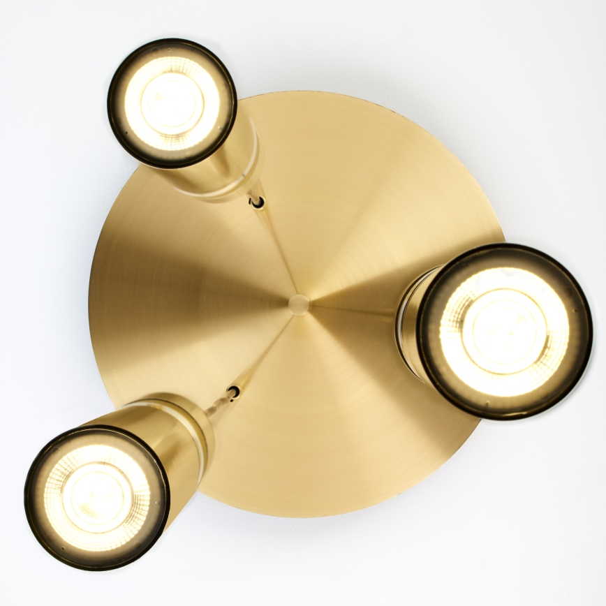 Jupiter 2019 - Lühter ALAS 3xGU10/10W/230V kuldne