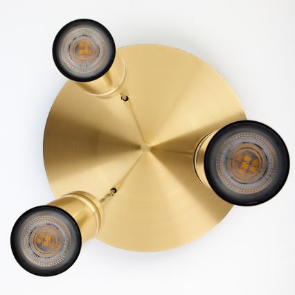 Jupiter 2019 - Lühter ALAS 3xGU10/10W/230V kuldne
