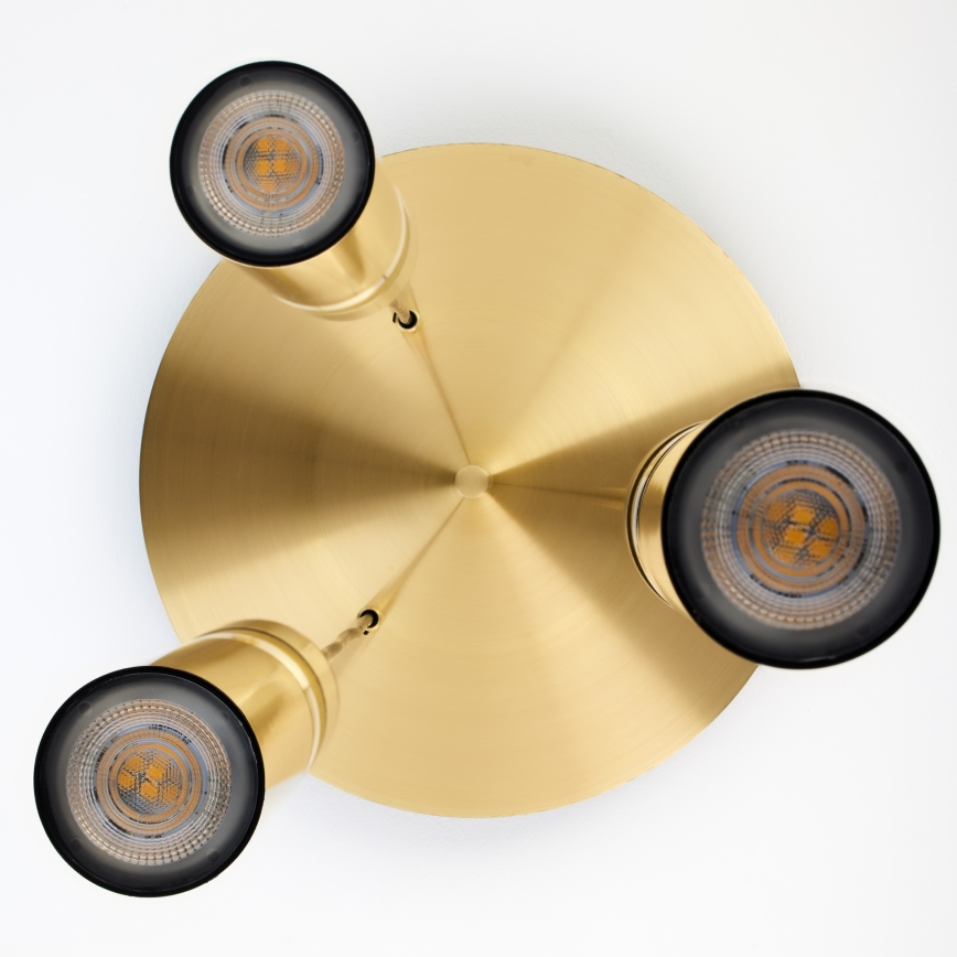 Jupiter 2019 - Lühter ALAS 3xGU10/10W/230V kuldne