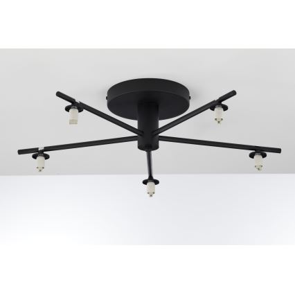 Jupiter 2048 - Pinnapealne laelamp PRATO 5xG9/14W/230V must/suitsuhall