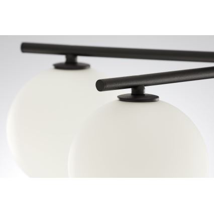 Jupiter 2049 - Pinnapealne lühter PRATO 5xG9/14W/230V must/valge
