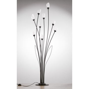 Jupiter 2058 - Põrandalamp GLORIOSA 9xG9/14W/230V must