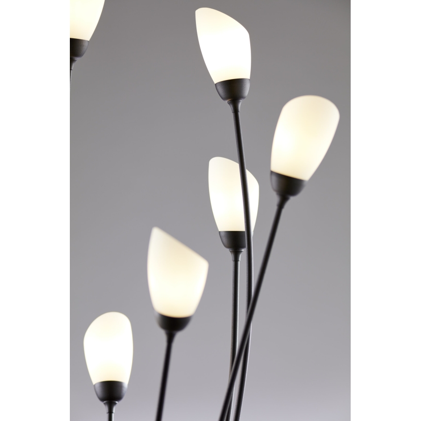 Jupiter 2058 - Põrandalamp GLORIOSA 9xG9/14W/230V must