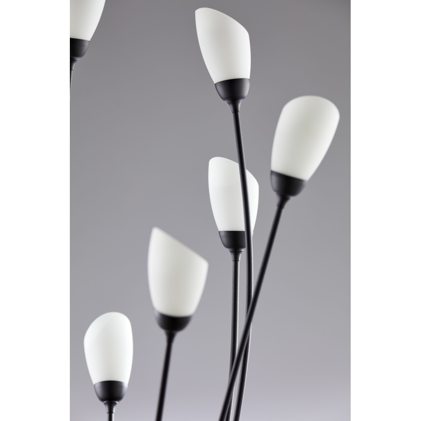 Jupiter 2058 - Põrandalamp GLORIOSA 9xG9/14W/230V must