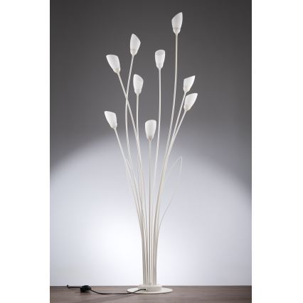 Jupiter 2063 - põrandalamp GLORIOSA 9xG9/14W/230V kreemjas