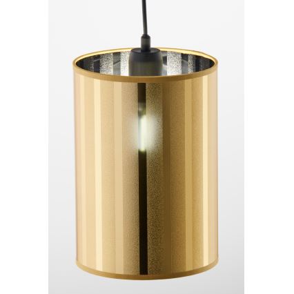 Jupiter 2090 - CORTINA rippvalgusti kaabliga 1xE27/15W/230V kuldne/must