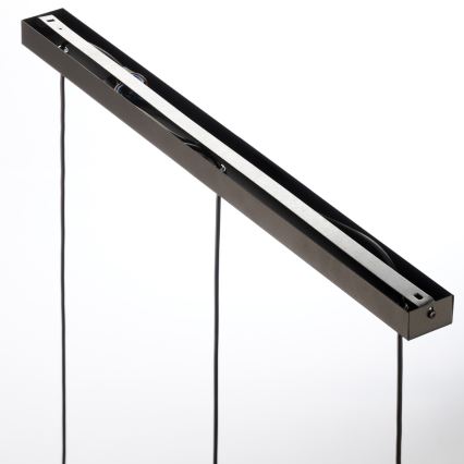 Jupiter 2092 - CORTINA ripplühter kaabliga 3xE27/15W/230V kuldne/must
