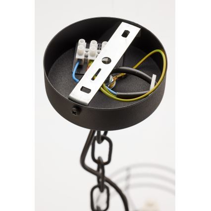 Jupiter 2101 - ketiga lühter ARTHUR 5xE27/15W/230V sinine/must