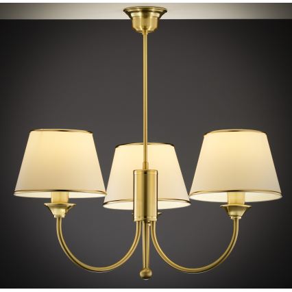 Jupiter 284- CL 3 - CLASSIC varrega rippvalgusti 3xE27/60W/230V