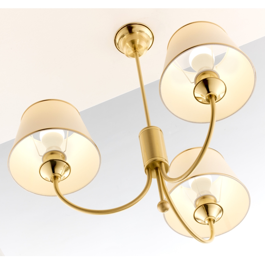 Jupiter 284- CL 3 - CLASSIC varrega rippvalgusti 3xE27/60W/230V