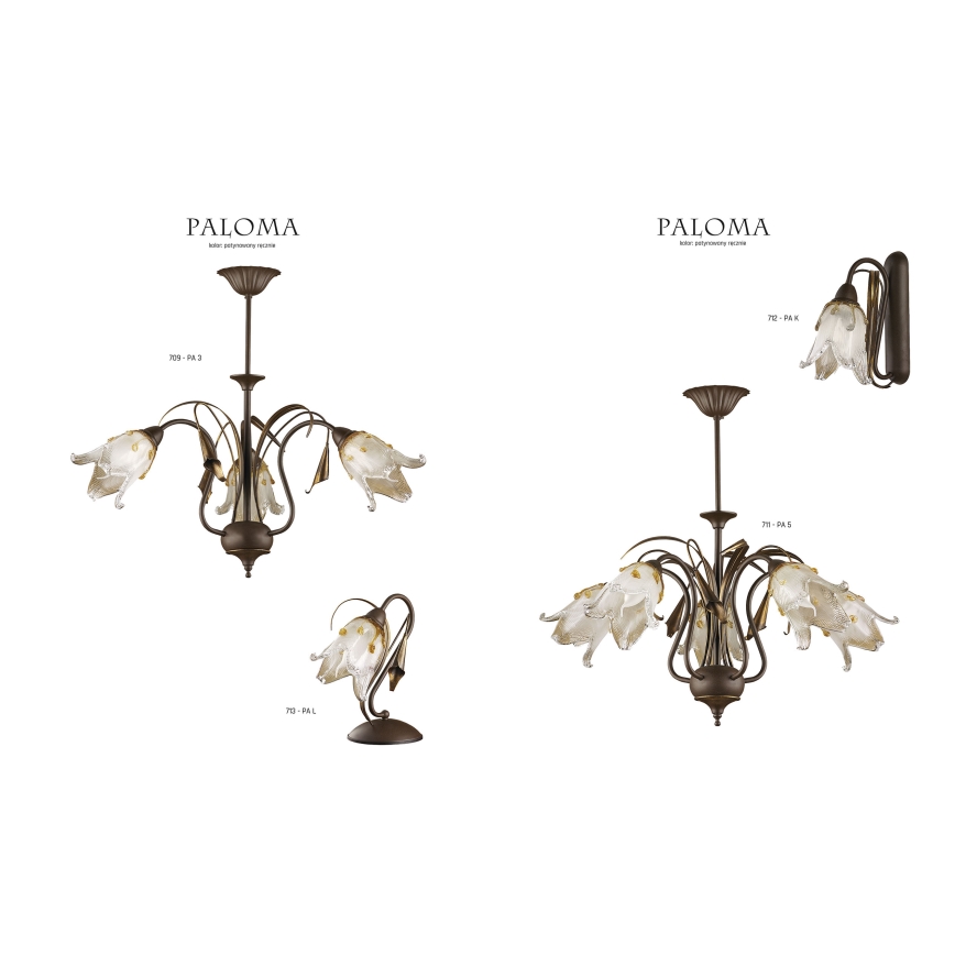 Jupiter - 709 - PA 3 - Ripplühter PALOMA 3xE27/40W/230V