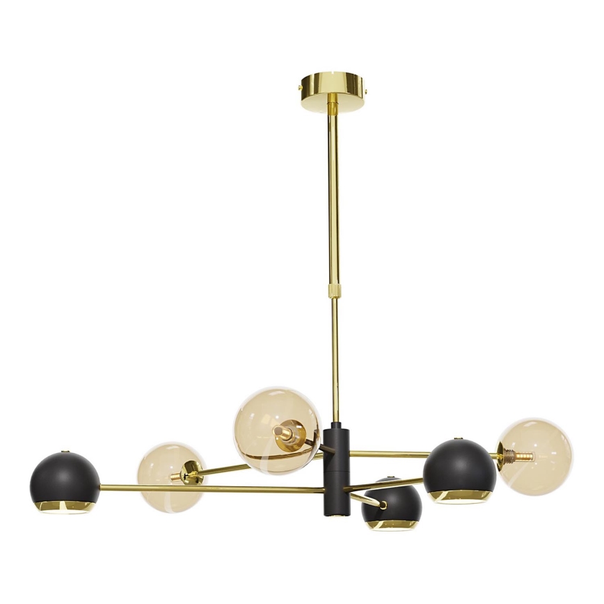 Jupiter - asendusklaas laelambile MOKA G9, läbimõõt 12 cm, suitsune beež