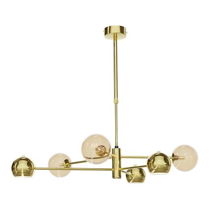 Jupiter - asendusklaas laelambile MOKA G9, läbimõõt 12 cm, suitsune beež