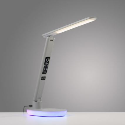 JUST LIGHT. 11018-16 - LED RGBW Dimmerdatavalgus puudutusjõu lamp juhtmita laadimisega TINA LED/4W/230V valge