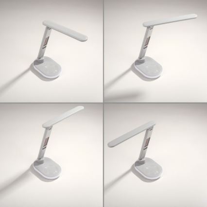 JUST LIGHT. 11018-16 - LED RGBW Dimmerdatavalgus puudutusjõu lamp juhtmita laadimisega TINA LED/4W/230V valge