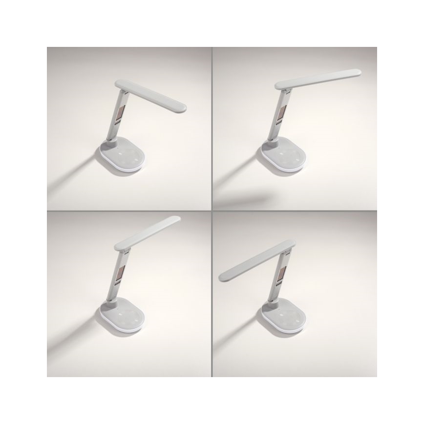 JUST LIGHT. 11018-16 - LED RGBW Dimmerdatavalgus puudutusjõu lamp juhtmita laadimisega TINA LED/4W/230V valge