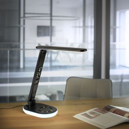 JUST LIGHT. 11018-18 - LED RGBW LED Hämardatav puutetundlik laualamp juhtmevaba laadimisega TINA LED/4W/230V