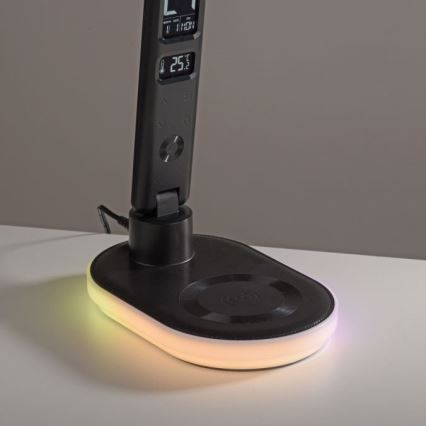 JUST LIGHT. 11018-18 - LED RGBW LED Hämardatav puutetundlik laualamp juhtmevaba laadimisega TINA LED/4W/230V
