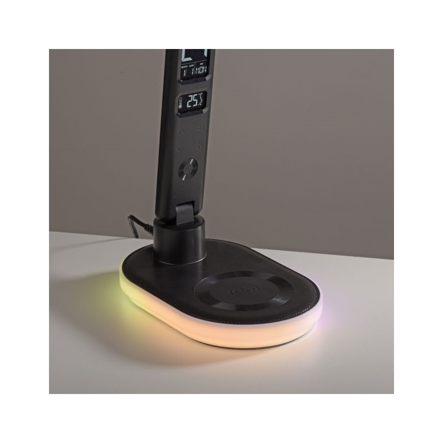 JUST LIGHT. 11018-18 - LED RGBW LED Hämardatav puutetundlik laualamp juhtmevaba laadimisega TINA LED/4W/230V