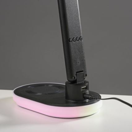 JUST LIGHT. 11018-18 - LED RGBW LED Hämardatav puutetundlik laualamp juhtmevaba laadimisega TINA LED/4W/230V