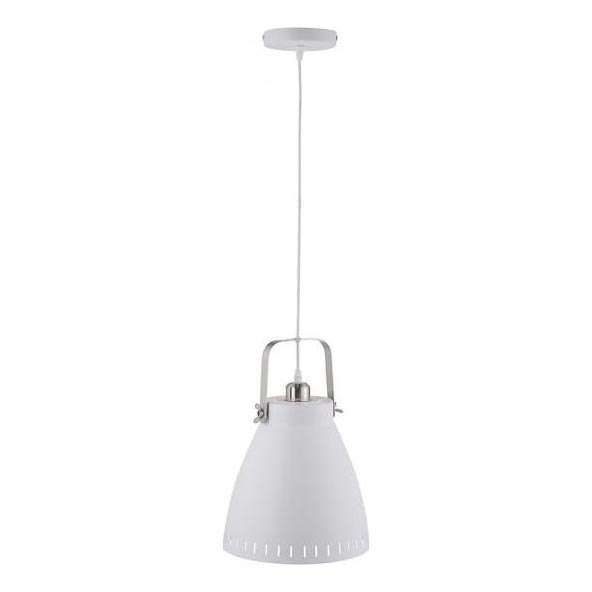 JUST LIGHT. 11060-16 - Lühter EVA 1xE27/60W/230V d. 26,5 cm valge