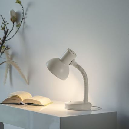 JUST LIGHT. 11080-16 - Paindlamp FLEXI 1xE27/25W/230V valge
