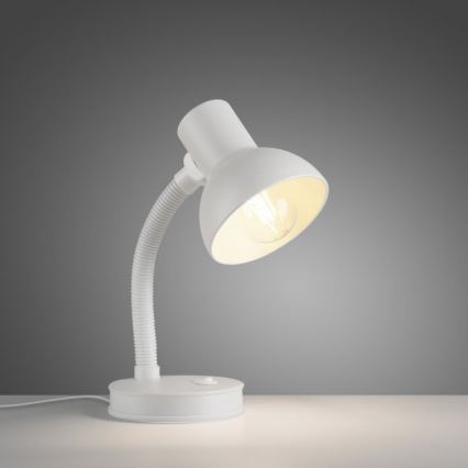 JUST LIGHT. 11080-16 - Paindlamp FLEXI 1xE27/25W/230V valge