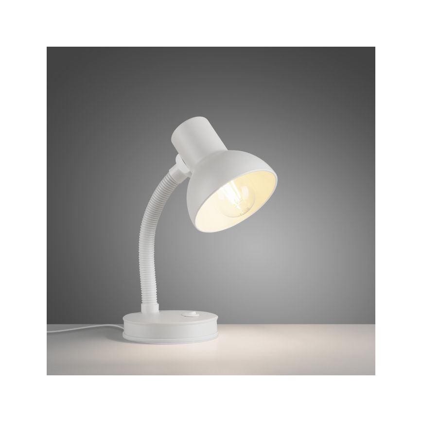 JUST LIGHT. 11080-16 - Paindlamp FLEXI 1xE27/25W/230V valge