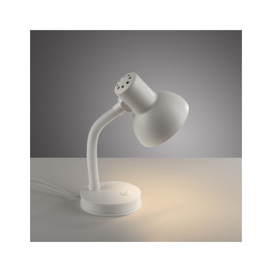 JUST LIGHT. 11080-16 - Paindlamp FLEXI 1xE27/25W/230V valge