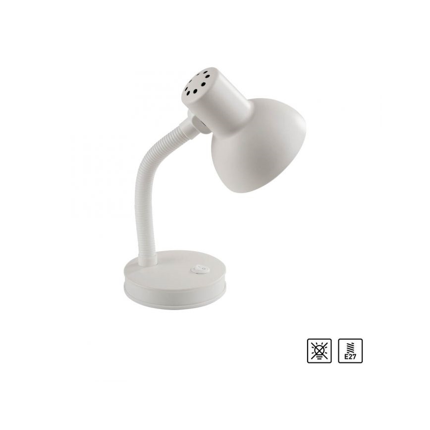 JUST LIGHT. 11080-16 - Paindlamp FLEXI 1xE27/25W/230V valge