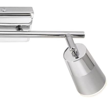 JUST LIGHT. 11229-17 - LED Kohtvalgusti DALLI 2xLED/3,5W/230V läikiv kroom