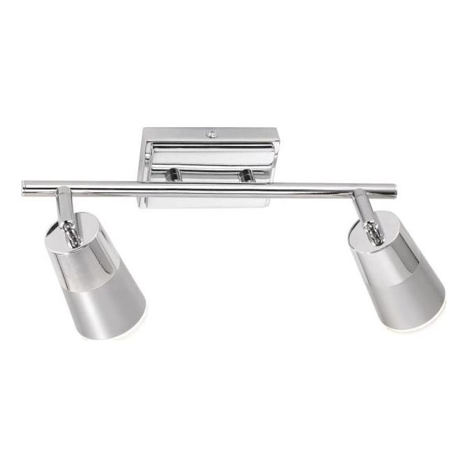 JUST LIGHT. 11229-17 - LED Kohtvalgusti DALLI 2xLED/3,5W/230V läikiv kroom