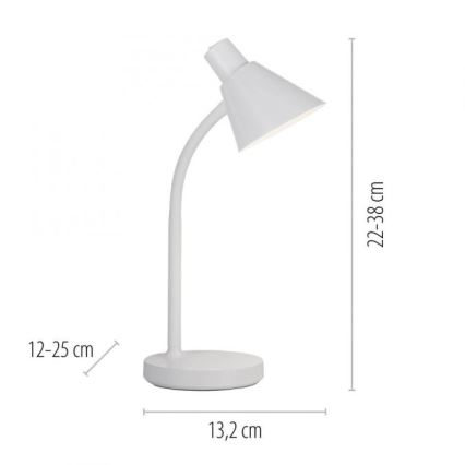 JUST LIGHT. 11248-16 - LED Flexibiline lauavalgus PIXIE LED/4,5W/230V valge