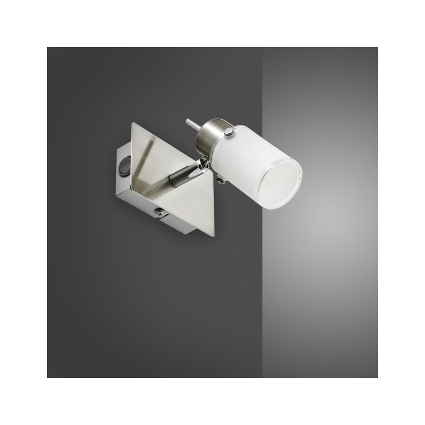 JUST LIGHT. 11931-55 - LED Kohtvalgusti seinale MAX 1xGU10/4W/230V matt kroom