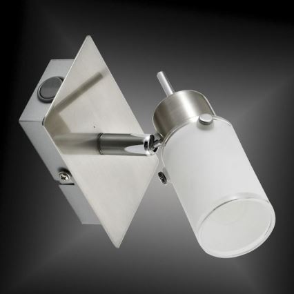 JUST LIGHT. 11931-55 - LED Kohtvalgusti seinale MAX 1xGU10/4W/230V matt kroom