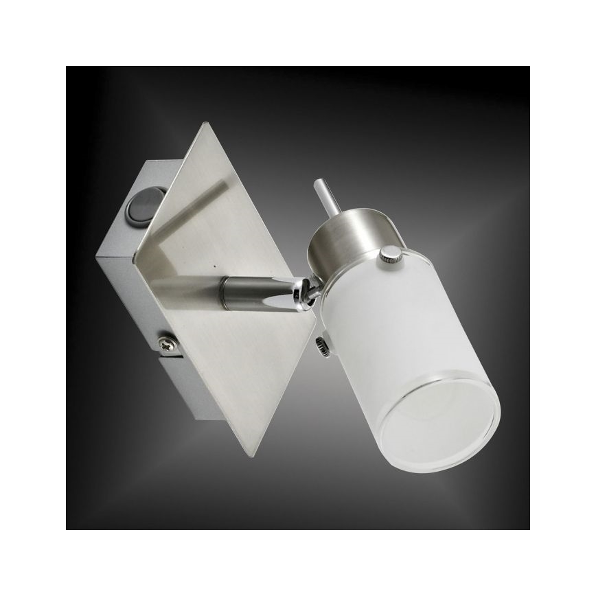 JUST LIGHT. 11931-55 - LED Kohtvalgusti seinale MAX 1xGU10/4W/230V matt kroom
