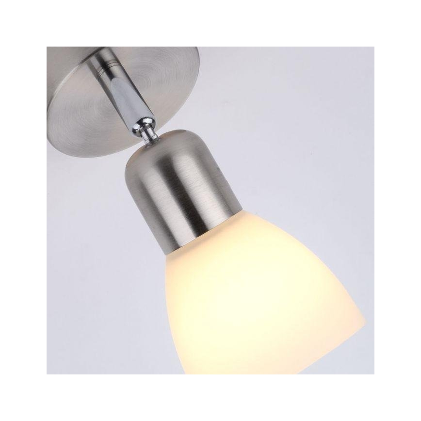 JUST LIGHT. 11951-55 - Kohtvalgusti seinale KARO 1xE14/40W/230V matt kroom