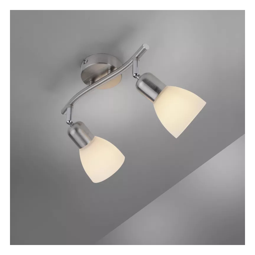 JUST LIGHT. 11952-55 - Spottvalgusti KARO 2xE14/40W/230V mattkroom