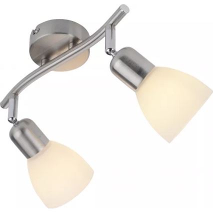 JUST LIGHT. 11952-55 - Spottvalgusti KARO 2xE14/40W/230V mattkroom