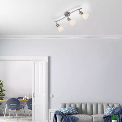 JUST LIGHT. 11953-55 - KARO kohavalgusti 3xE14/40W/230V mattkroom