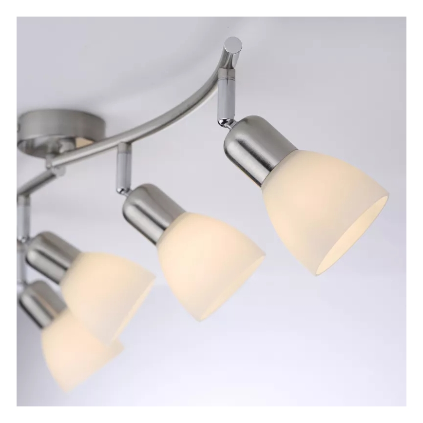 JUST LIGHT. 11954-55 - Suunavalgusti KARO 4xE14/40W/230V mattkroom