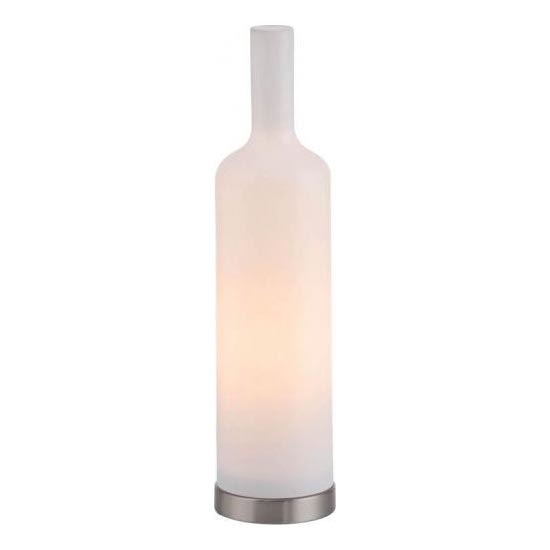 JUST LIGHT. 14006-16 - Laualamp BOTTLE 1xE14/25W/230V valge