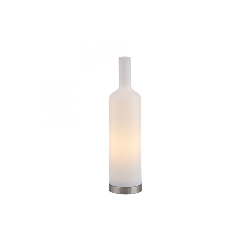 JUST LIGHT. 14006-16 - Laualamp BOTTLE 1xE14/25W/230V valge