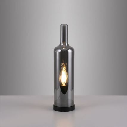 JUST LIGHT. 14006-25 - Laualamp BOTTLE 1xE14/25W/230V must/suitsune